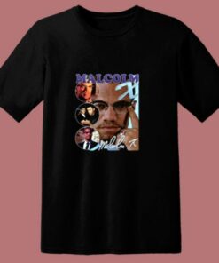 Malcolm X Bootleg Rap 80s T Shirt 1 Malcolm X Bootleg Rap 80s T Shirt 2