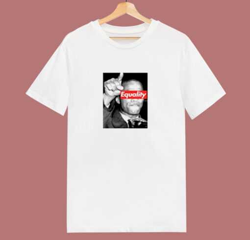 Malcolm X Equality 80s T Shirt