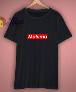 Maluma Red Block Popular Colombian Singer T Shirt