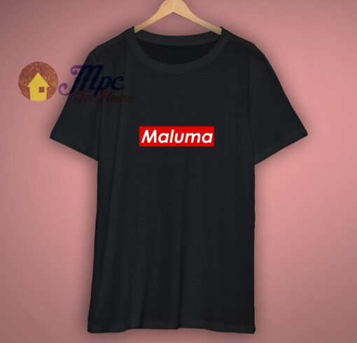 Maluma Red Block Popular Colombian Singer T Shirt