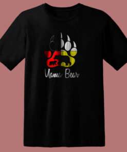 Mama Bear Paw 80s T Shirt 1