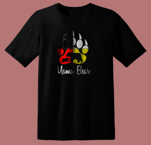 Mama Bear Paw 80s T Shirt