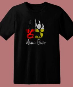 Mama Bear Paw 80s T Shirt 2
