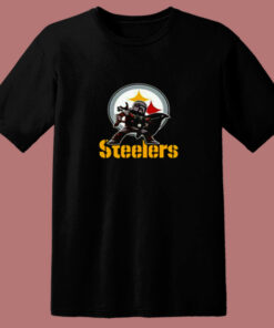 Mandalorian Andyoda Pittsburgh Steelers 80s T Shirt 1