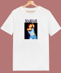 Mariah Carey In Jeans 80s T Shirt