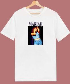 Mariah Carey In Jeans 80s T Shirt