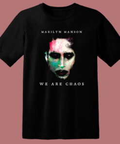 Marilyn Manson We Are Chaos T Shirt Style 1