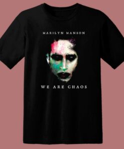 Marilyn Manson We Are Chaos T Shirt Style 2