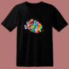 Mario Galaxy Rainbow 80s T Shirt