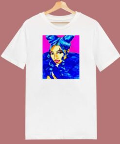 Marker Art Of Meg Thee Stallion 80s T Shirt 1 Marker Art Of Meg Thee Stallion 80s T Shirt 2