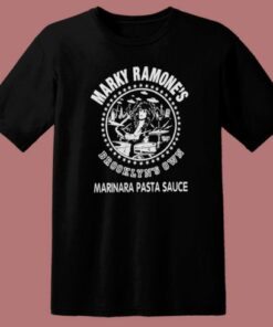 Marky Ramones Marinara T Shirt Style 1 Marky Ramones Marinara T Shirt Style 2