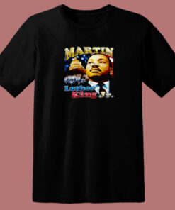 Martin Luther King Distressed 90s Vintage 80s T Shirt