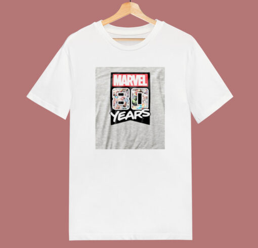 Marvel Comics 80 Years 80s T Shirt