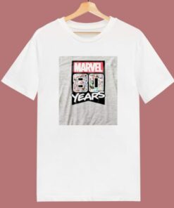 Marvel Comics 80 Years 80s T Shirt