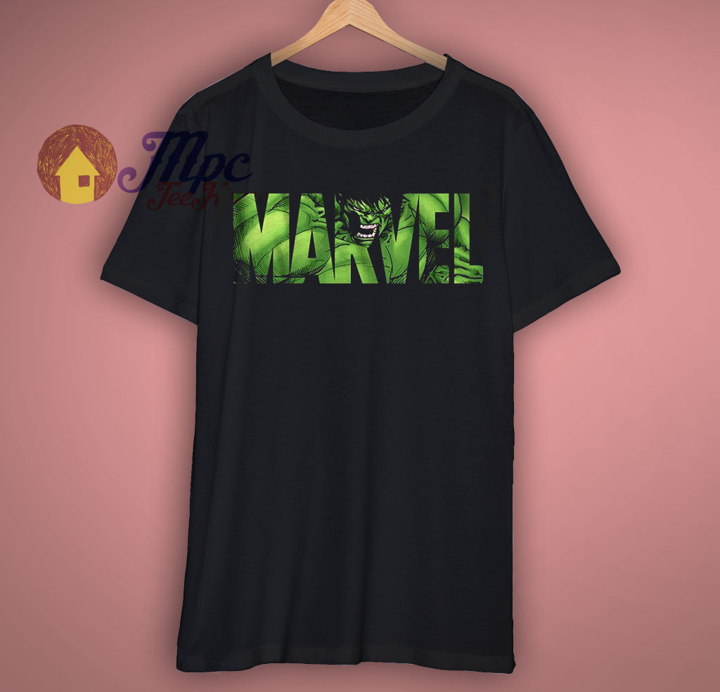 Marvel Logo Hulk Avengers T-Shirt Marvel Logo Hulk Avengers T-Shirt