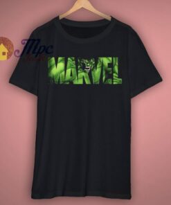 Marvel Logo Hulk Avengers T-Shirt 1 Marvel Logo Hulk Avengers T Shirt 3