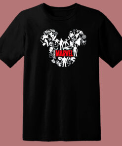 Marvel Mickey Funny Shape 80s T Shirt