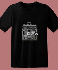 Marvel Wandavision Retro Cartoon Tv 80s T Shirt