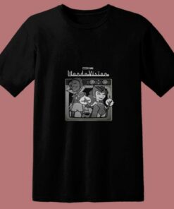 Marvel Wandavision Retro Cartoon Tv 80s T Shirt