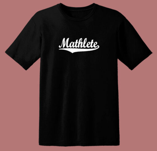 Mathlete 80s T Shirt
