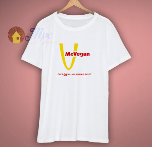 McVegan Fast Food Parody T-Shirt