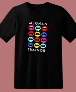 Meghan Trainor Lips Girls 80s T Shirt