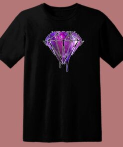 Melting Galaxy Diamond 80s T Shirt Style