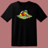 Melting Rubik Cube Funny T Shirt Style