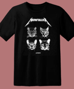 Meowtallica Catanism Parody T Shirt Style