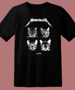 Meowtallica Catanism Parody T Shirt Style