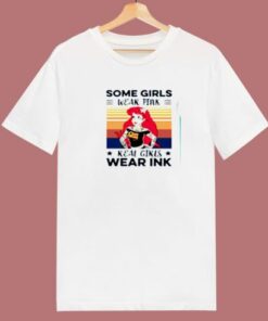 Mermaid Tattoo Some Girls Wear Pink 80s T Shirt