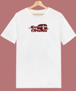 Merry Camping Christmas 80s T Shirt