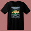 Merry Carpmas Carp Fish Christmas Ugly 80s T Shirt