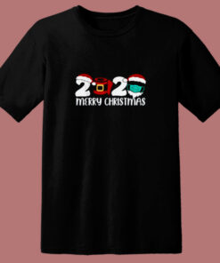 Merry Christmas 2020 Quarantine Christmas 80s T Shirt
