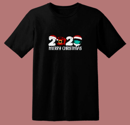 Merry Christmas 2020 Quarantine Christmas 80s T Shirt