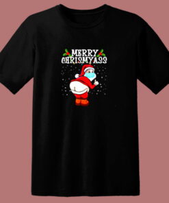 Merry Christmas 2020 Quarantine Santa Face Maskchristmas 80s T Shirt 1