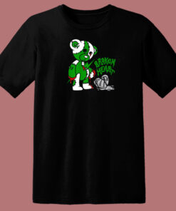 Merry Christmas Broken Hear Match 80s T Shirt Style