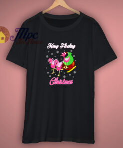 Merry Flocking Christmas T Shirt