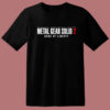 Metal Gear Solid 2 T Shirt Style