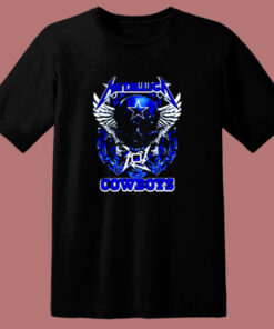 Metallica Dallas Cowboys 80s T Shirt 1