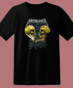 Metallica Sad But True 80s T Shirt Style 1
