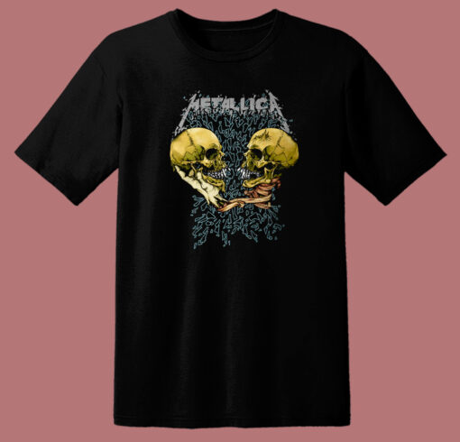 Metallica Sad But True  80s T Shirt Style