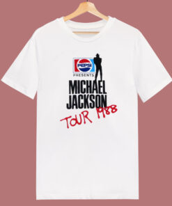 Michael Jackson Pepsi Bad Tour T Shirt Style