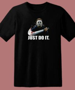 Michael Myers Halloween Just Do It 80s T Shirt 2