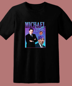 Michael Scott Homage 80s T Shirt