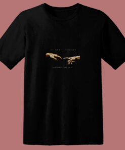Michelangelo Creation Of Adam 80s T Shirt 1