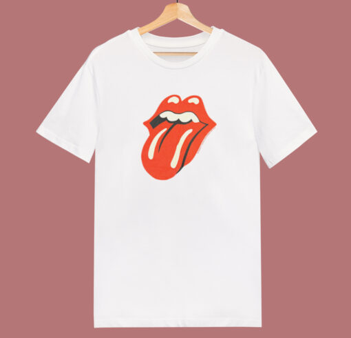Mick Jagger Lips T Shirt Style