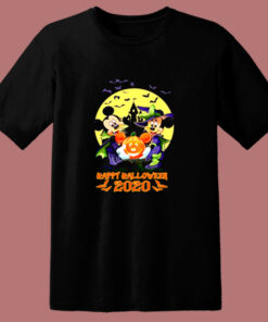 Mickey And Minnie Happy Halloween 2020 80s T Shirt 1