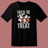 Mickey And Minnie Trick Or Treat Halloween 80s T Shirt
