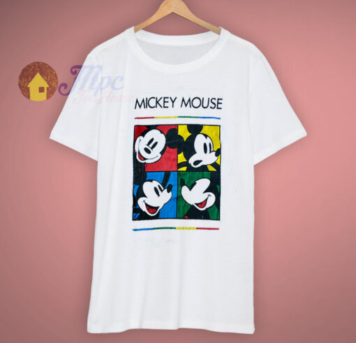 Mickey Art Mouse Pop 90s T Shirt